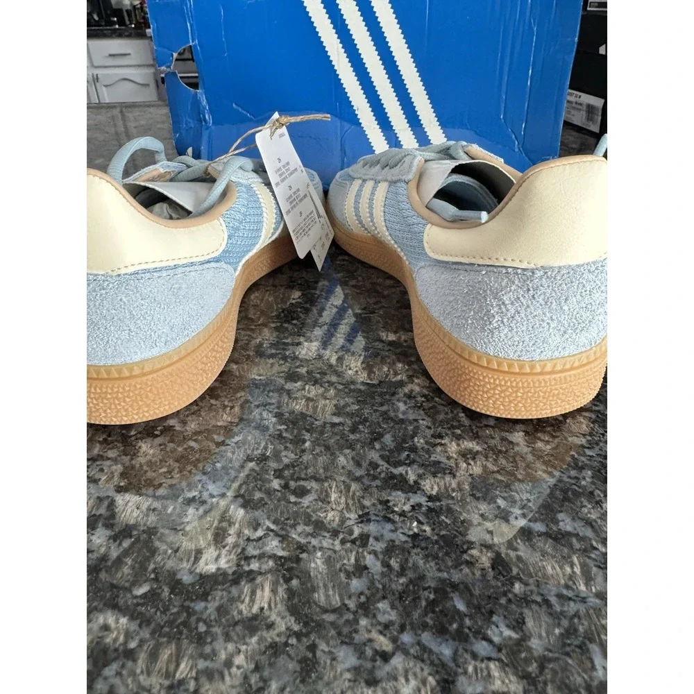 Adidas Handball Spezial Clear‎ Sky White Warm Sandstone JS3866 Shoes Sneaker 5